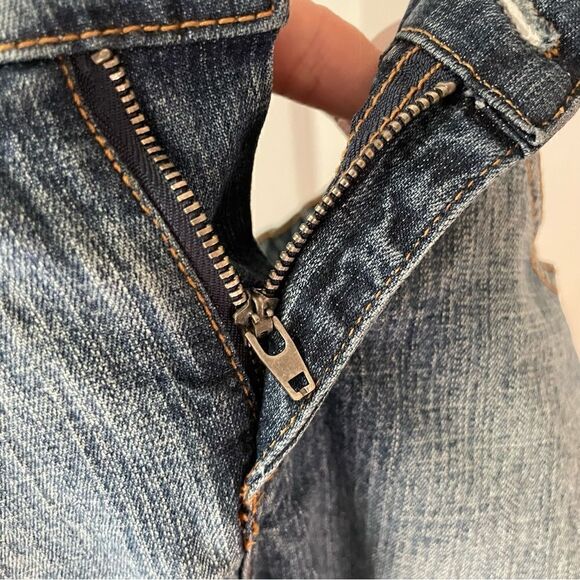 Steve & Barry’s Denim Girls Flare Jeans with Butterfly Applications Size 10 R - Picture 12 of 16